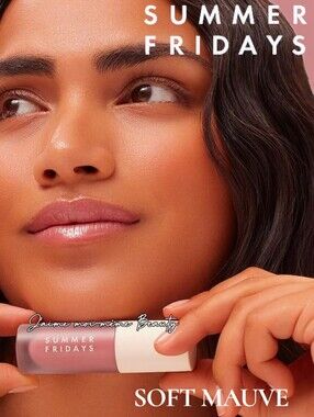 SUMMER FRIDAYS SOFT MAUVE LIP OIL  - NEW